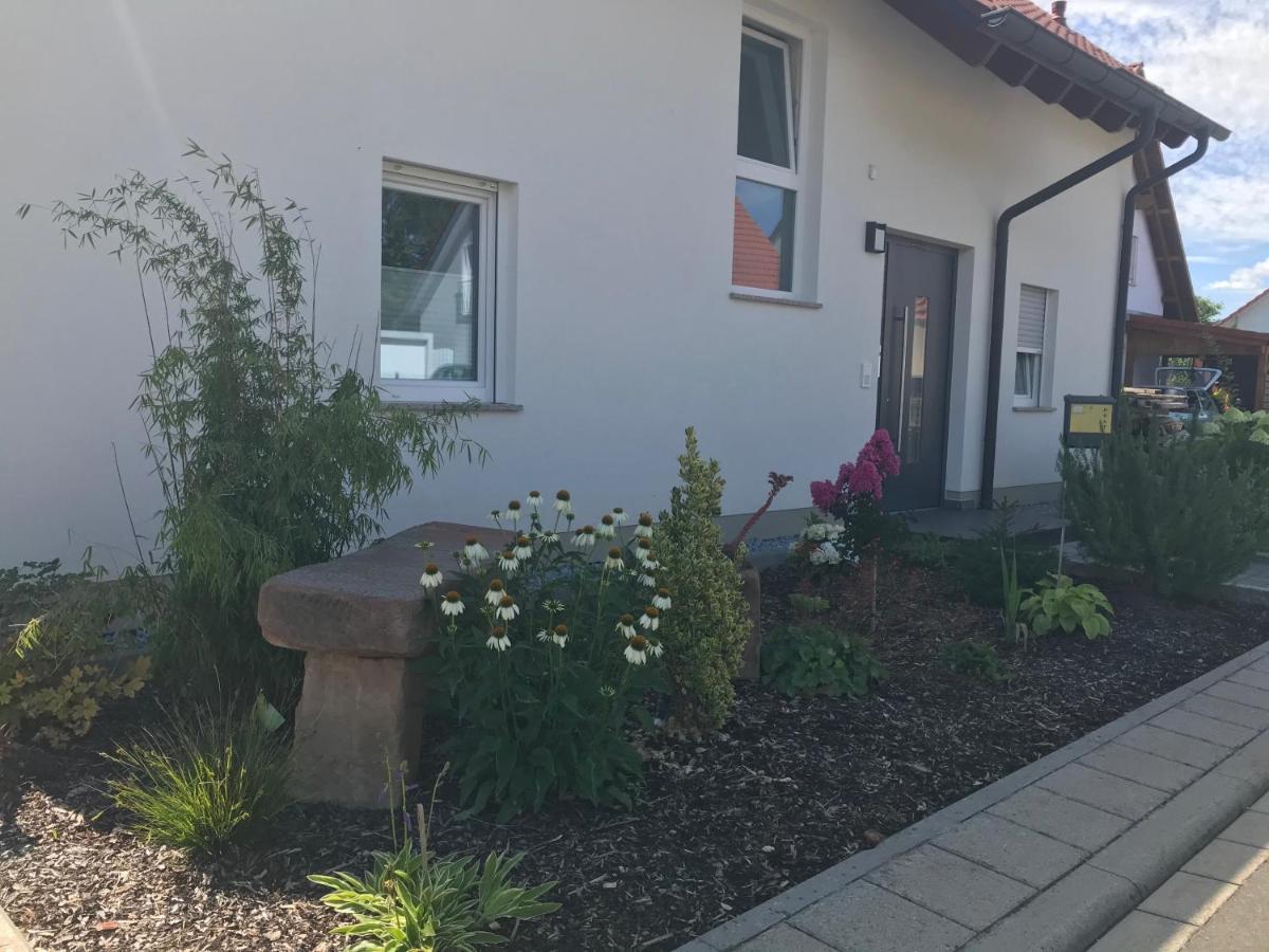 Ferienwohnung „Anhaide“ Worth am Rhein Bagian luar foto